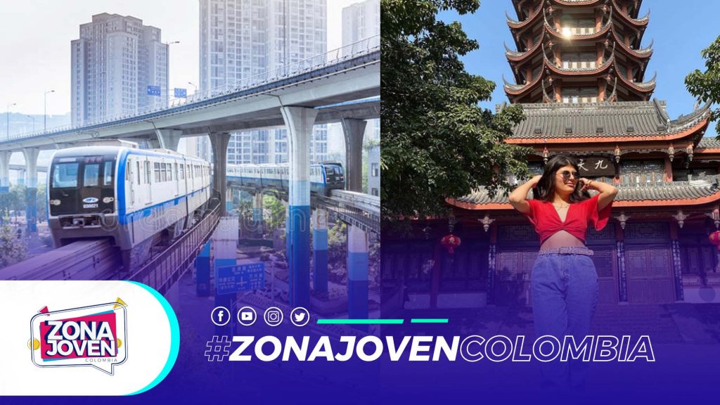 ¡ALUCINANTE! 😱Metro de Chongqing en China🚇