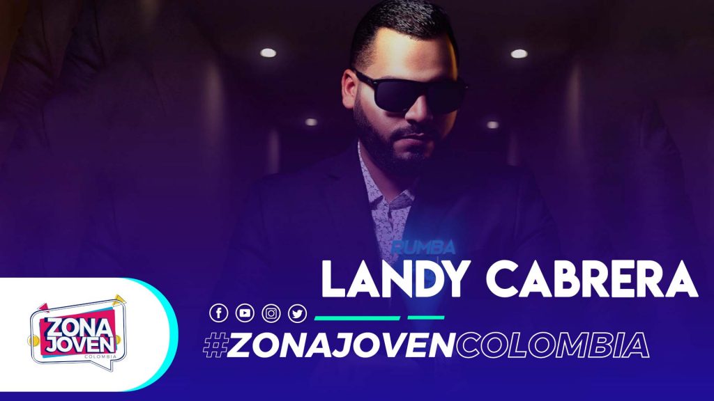 El cantante Landy Cabrera en Zona Joven Colombia