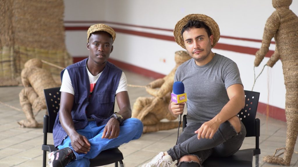 Diego Luis Mañunga, artista plástico de Padilla Cauca