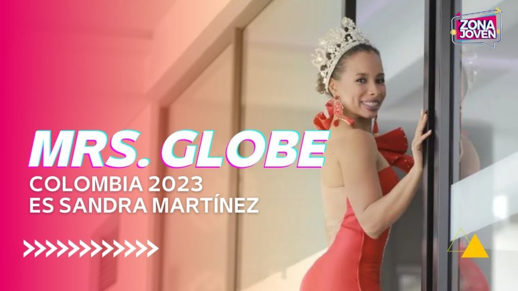 Palmirana Sandra Martínez es Mrs Globe Colombia 2023